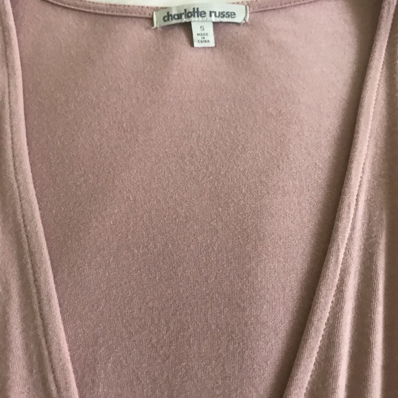 Charlotte Russe Wrap Dress - Picture 2 of 2